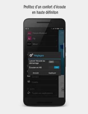 Radio France android App screenshot 1